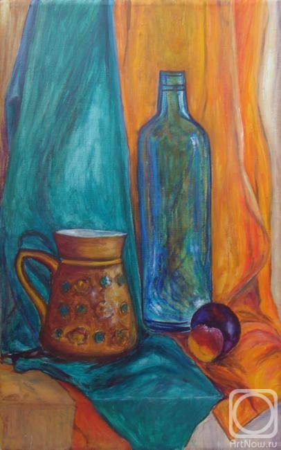 Romanova Elena. The bottle with fruits