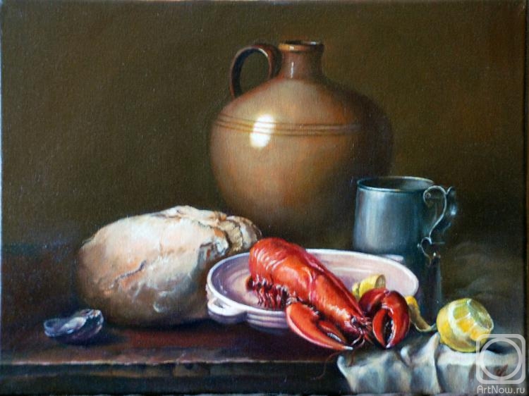 Lashmanova Svetlana. Still Life with lobster