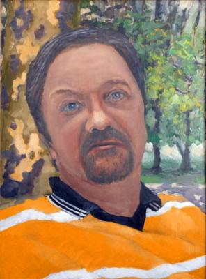 Selfportrait in Paris. Zibnitskiy Kirill