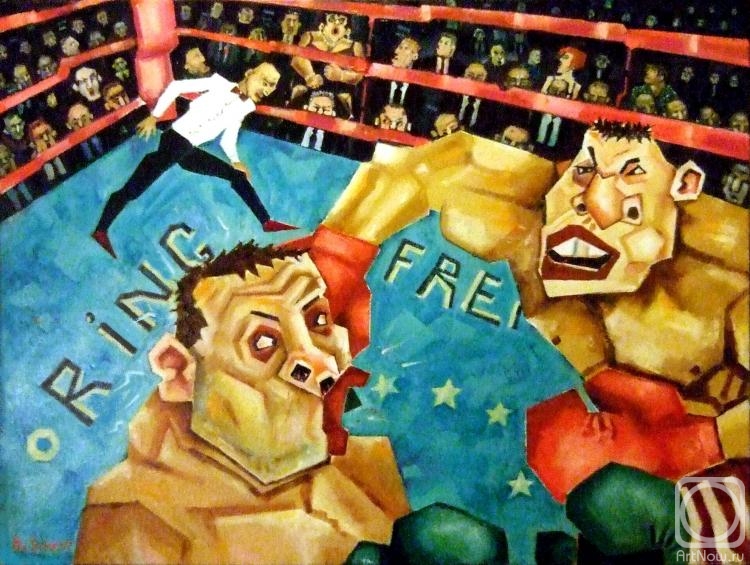 Schernego Roman. Right blow