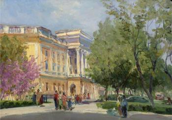 Tashkent, Pushkin Street, May. Petrov Vladimir