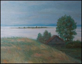 Island on Lake Nero. Soltanov Albert