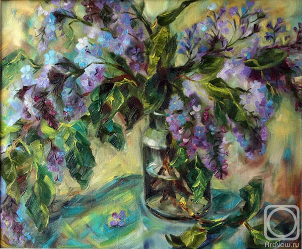 Mukha Irina. Lilac bouquet