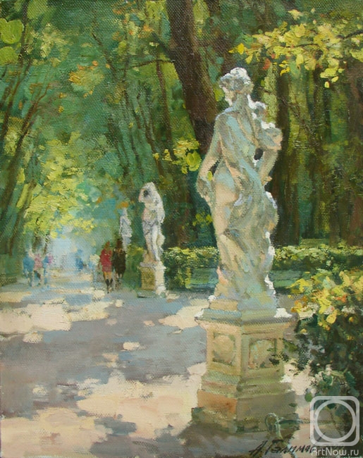 Galimov Azat. The Summer garden. "Aurora" and "Night"