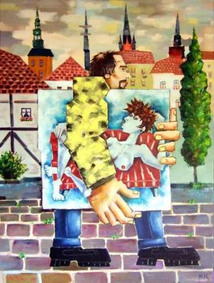 Bearer of a masterpiece. Schernego Roman