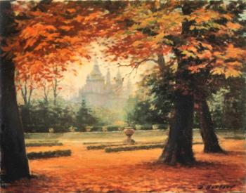 In a park overlooking the Gothic ( ). Bortsov Sergey