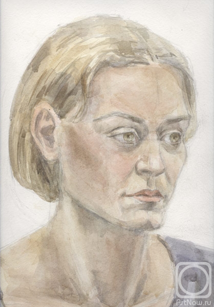 Shukshina Daria. Female portrait (fragment)