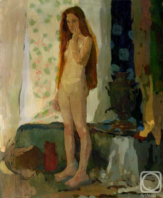 Dolgaya Olga. Nude standing