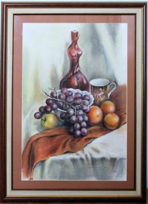 Still life with grapes. Sokolova Lyudmila