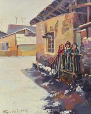 Old Kond. Winter. Khachatryan Meruzhan