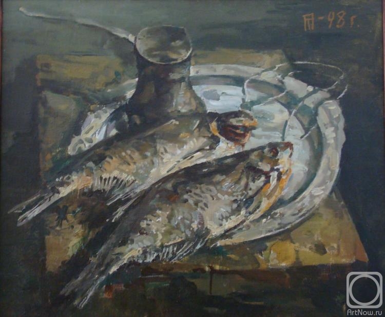 Pavlova Tatiana. Still-life with Fish