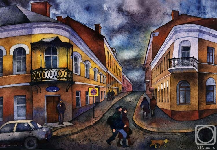 Ivanova Olga. Krilov street