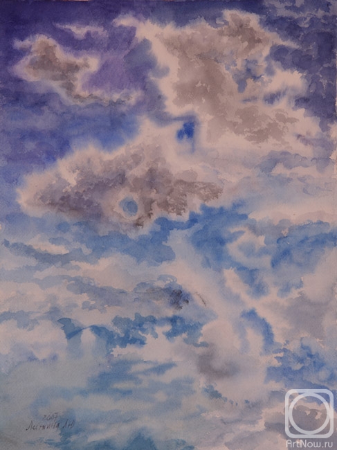 Lesokhina Lubov. The clouds