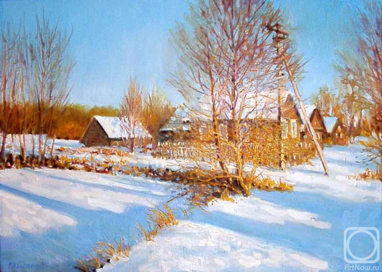 Gaiderov Michail. Winter sunny day