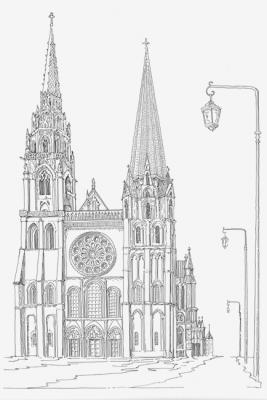 Notre Dame de Chartres.  