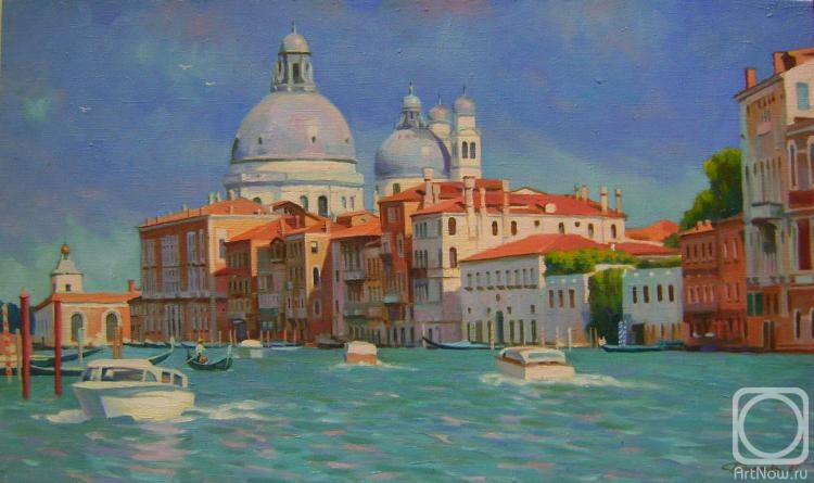 Dianov Mikhail. Venice, canal