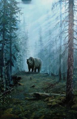 Bear it the woods. Alekseev Yuri