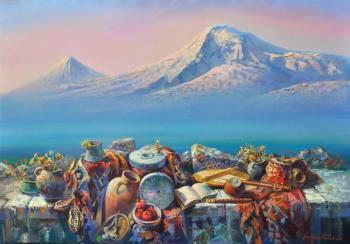 Radiant Ararat (Paintings Of Mount Ararat). Khachatryan Meruzhan