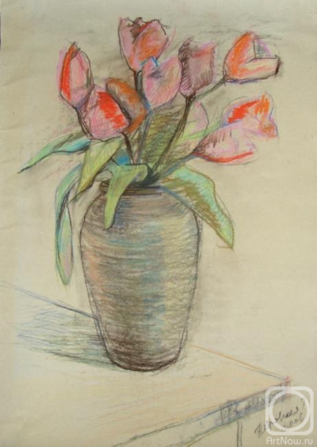 Petrovskaya Tatyana. Tulips