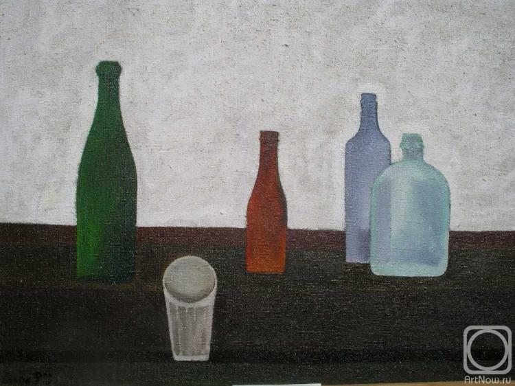 Vasilyev Alexey. Bottles and glass