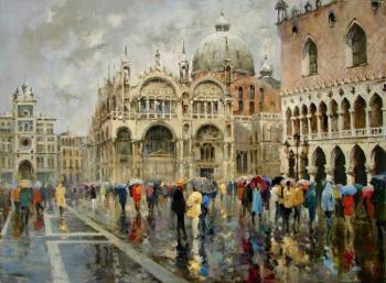 Umbrellas at San Marco. Galimov Azat