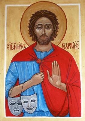 Holy Martyr Gelasius Licedei. Chugunova Elena