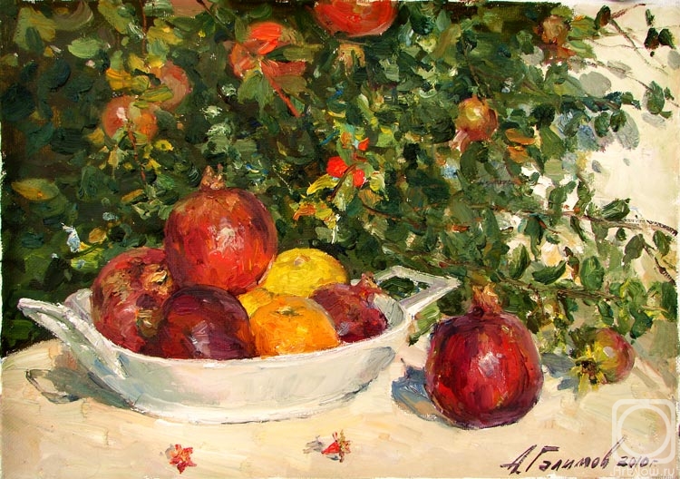 Galimov Azat. Pomegranates and oranges