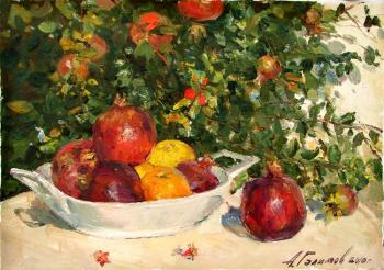 Pomegranates and oranges. Galimov Azat
