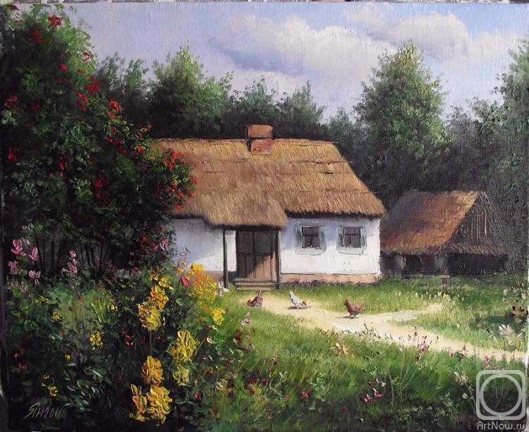 Yanulevich Henadzi. In the village