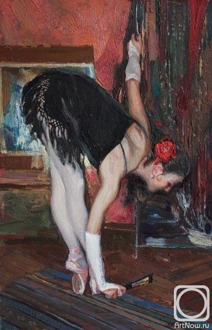 Gibet Alisa. After dance (ballet Carmen)