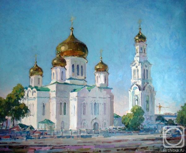 Kim-Borzenko Olga. Cathedral. Rostov-on-Don