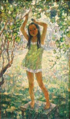 A portrait of the daughter. Kim-Borzenko Olga