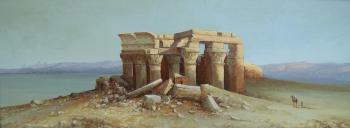 Egypt. Ruins of the ancient temple of Kom Ombo (). Zaitsev Aleksandr