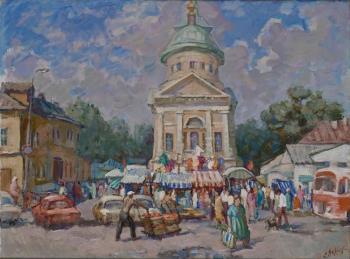 Market day in Torzhok ( ). Pavlovskaya Helena