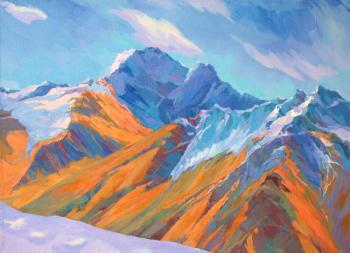 The melody of the morning. Caucasus