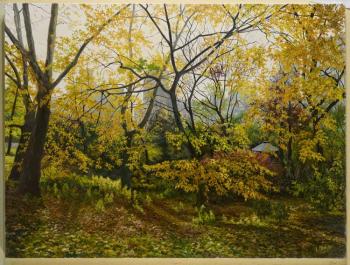 In the autumn thickets. Obolsky leonid