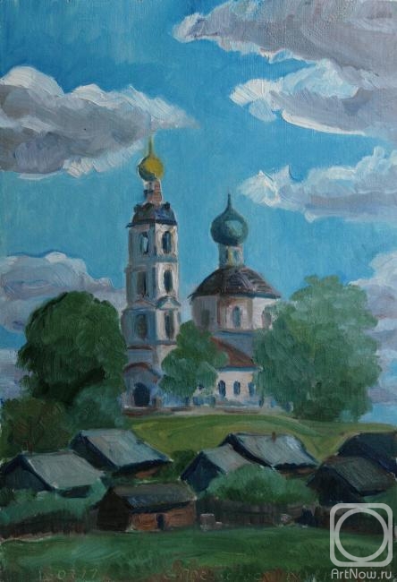 Klenov Valeriy. Church in the Prechistoye
