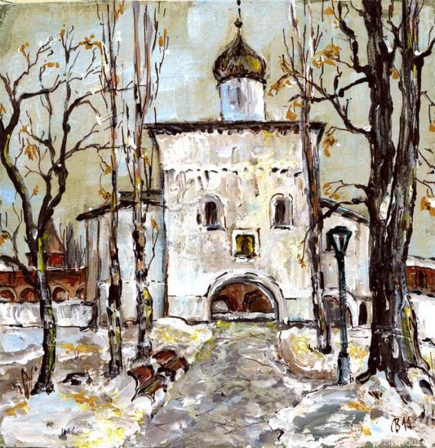 Volkhonskaya Liudmila. Suzdal.Gate Church of the Savior-Euthymius Monastery