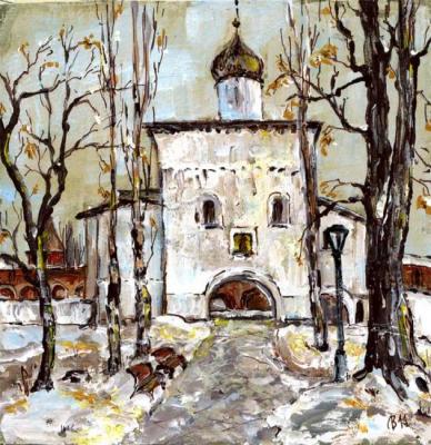 Suzdal.Gate Church of the Savior-Euthymius Monastery. Volkhonskaya Liudmila