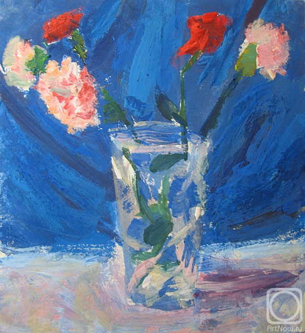 Yudaev-Racei Yuri. Flowers in the Crystal Vase