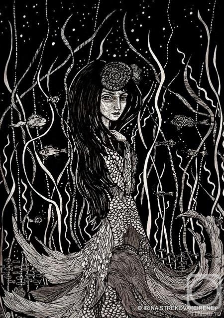 Strekova Irina. Fish / Mermaid