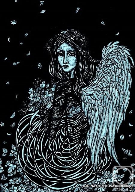 Strekova Irina. Blue angel