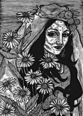 Young woman / Mystery