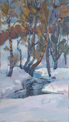 Feb. tree by the brook. Arepyev Vladimir