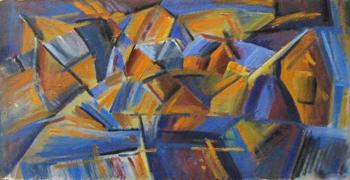 Village in the evening