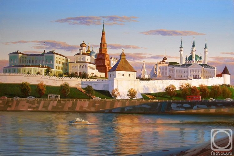 Gaifullin Airat. View of the Kazan Kremlin