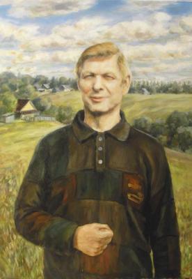 The portrait of Eduard Hil. Podporina Maria