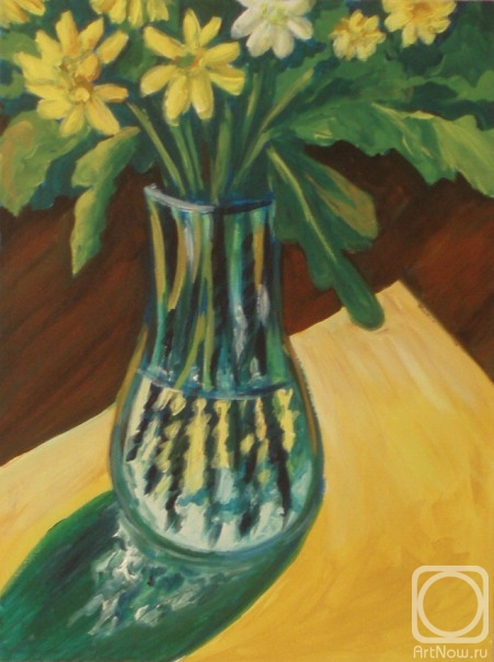 Lukaneva Larissa. 447 (The Play of Light in a Glass Vase)