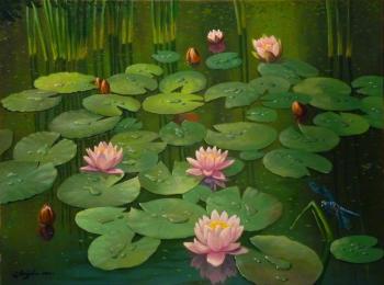 Flowering pond. Litvinenko Gennadiy