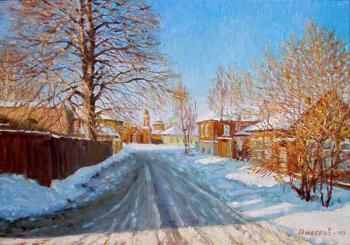 A winter day. Kolomenskaya Street. Gaiderov Michail